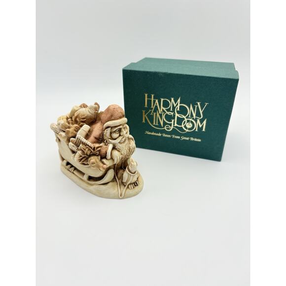 Harmony Kingdom Nick‎ of Time Treasure Box Made in England Retired With Box - Picture 1 of 11